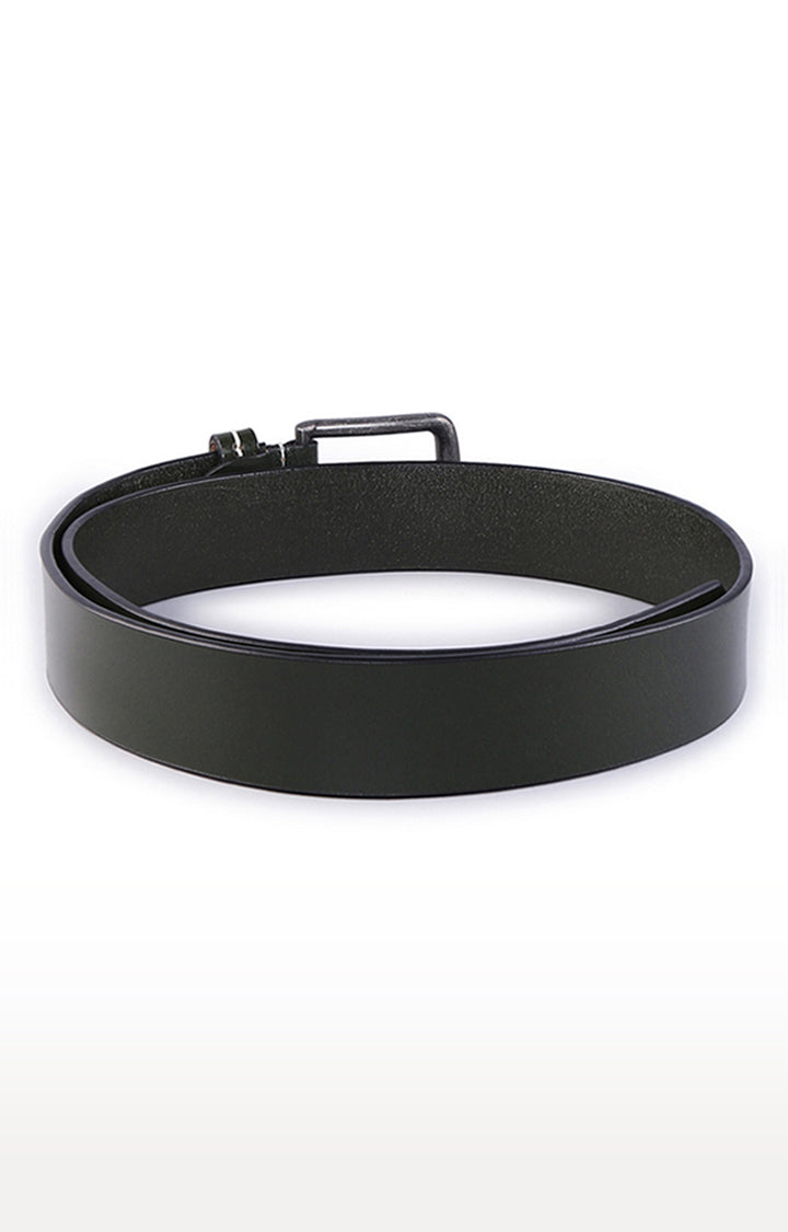Spykar Men Olive Genuine Leather Belt