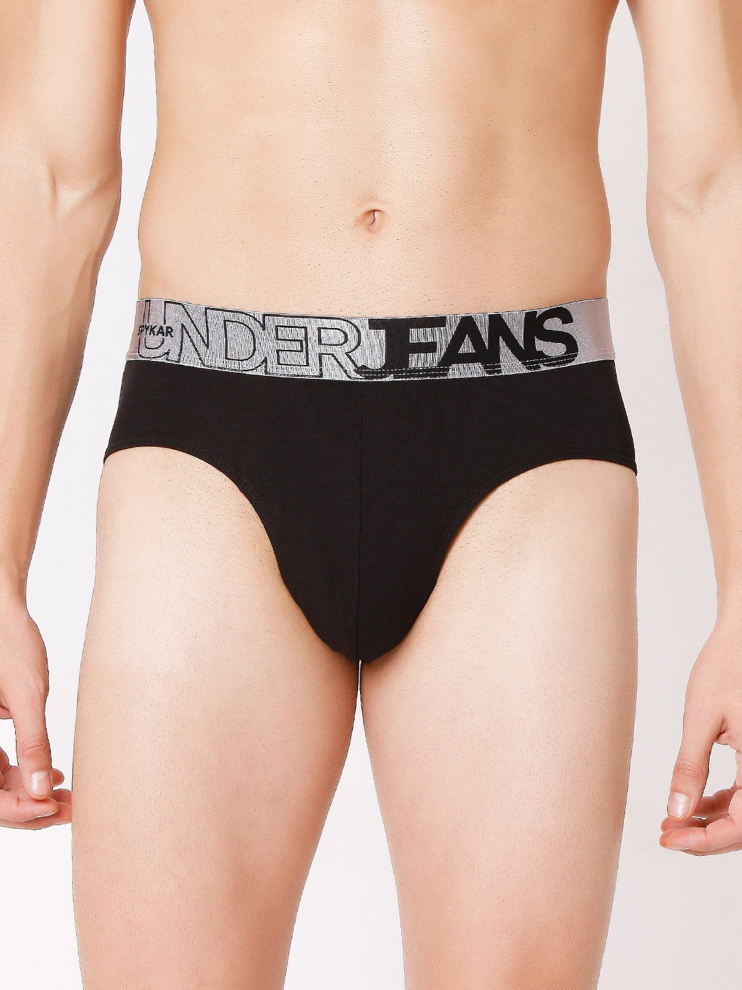 Men Cotton Blend Brief Pack Of 1- Underjeans By Spykar
