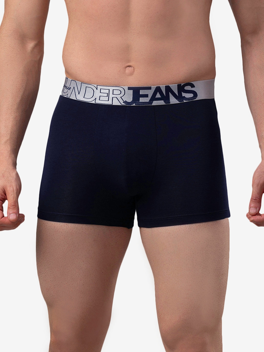 Men Cotton Blend Trunk Pack Of 1- Underjeans By Spykar