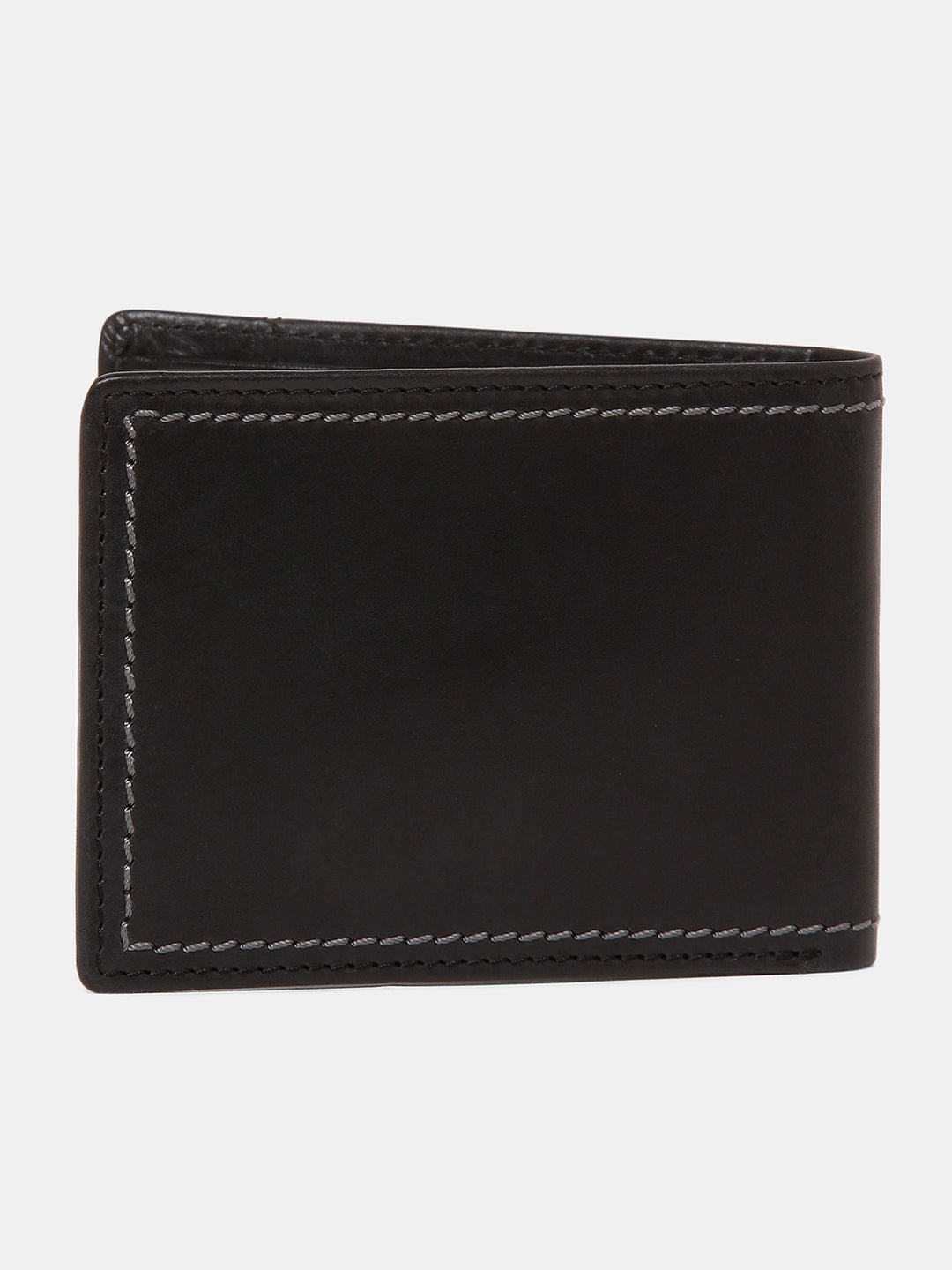 Spykar Men Black Leather Wallet