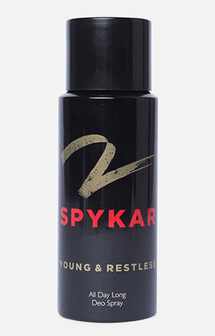 Spykar Tan Belt (L) & Olive Deodorant Combo