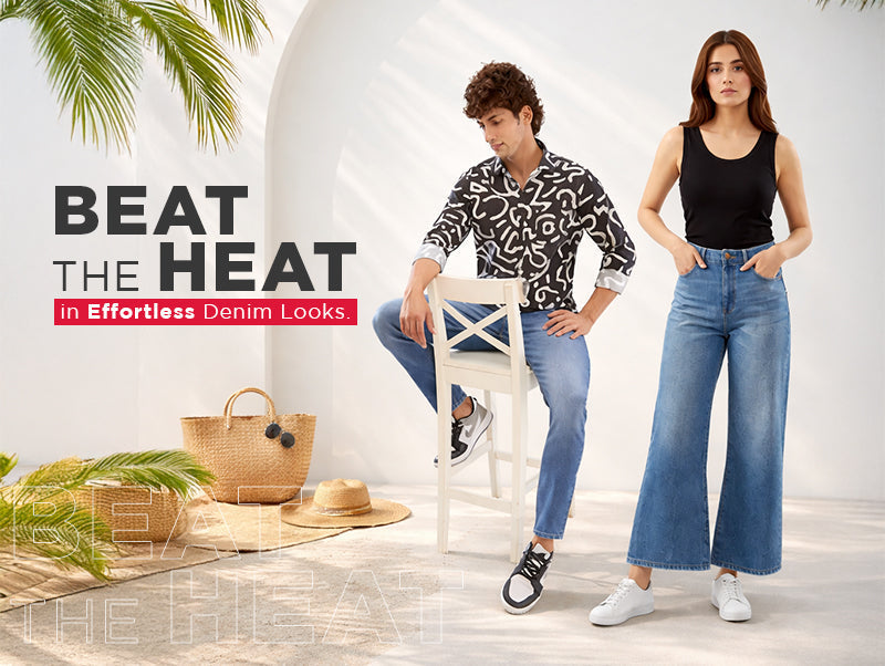 Stylish Summer Denim Outfits with Lightweight Jeans and Casual Tops