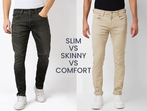 How to Choose the Perfect Fit: Slim vs. Skinny vs. Comfort Jeans