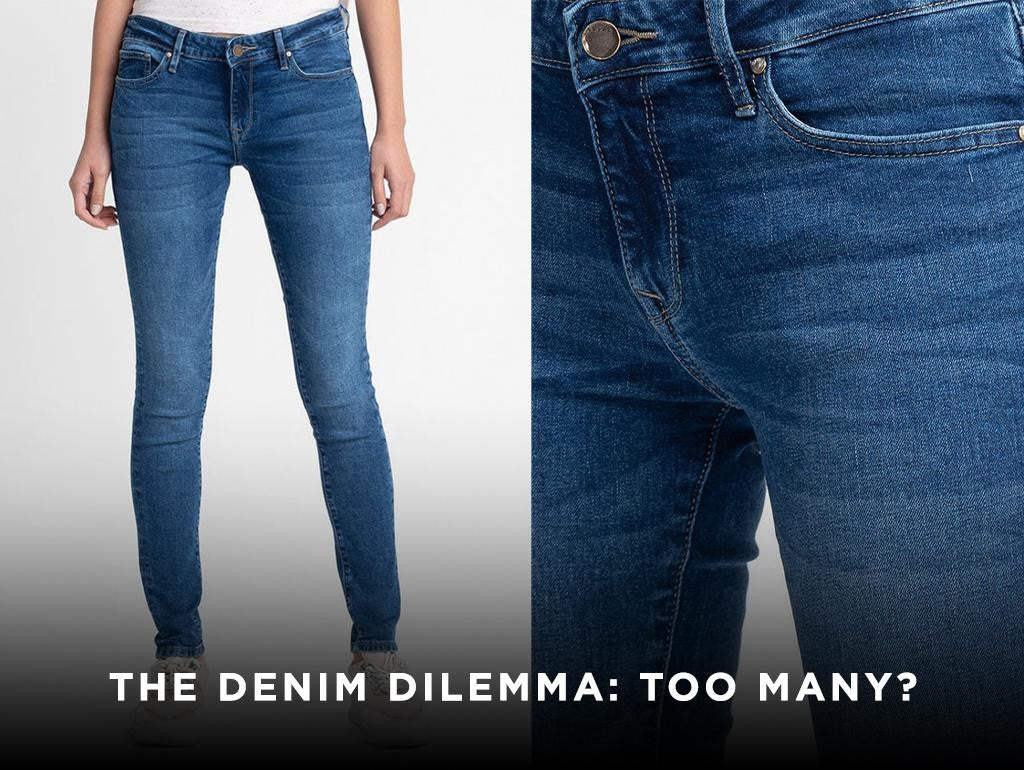 How many jeans for women are too much?
