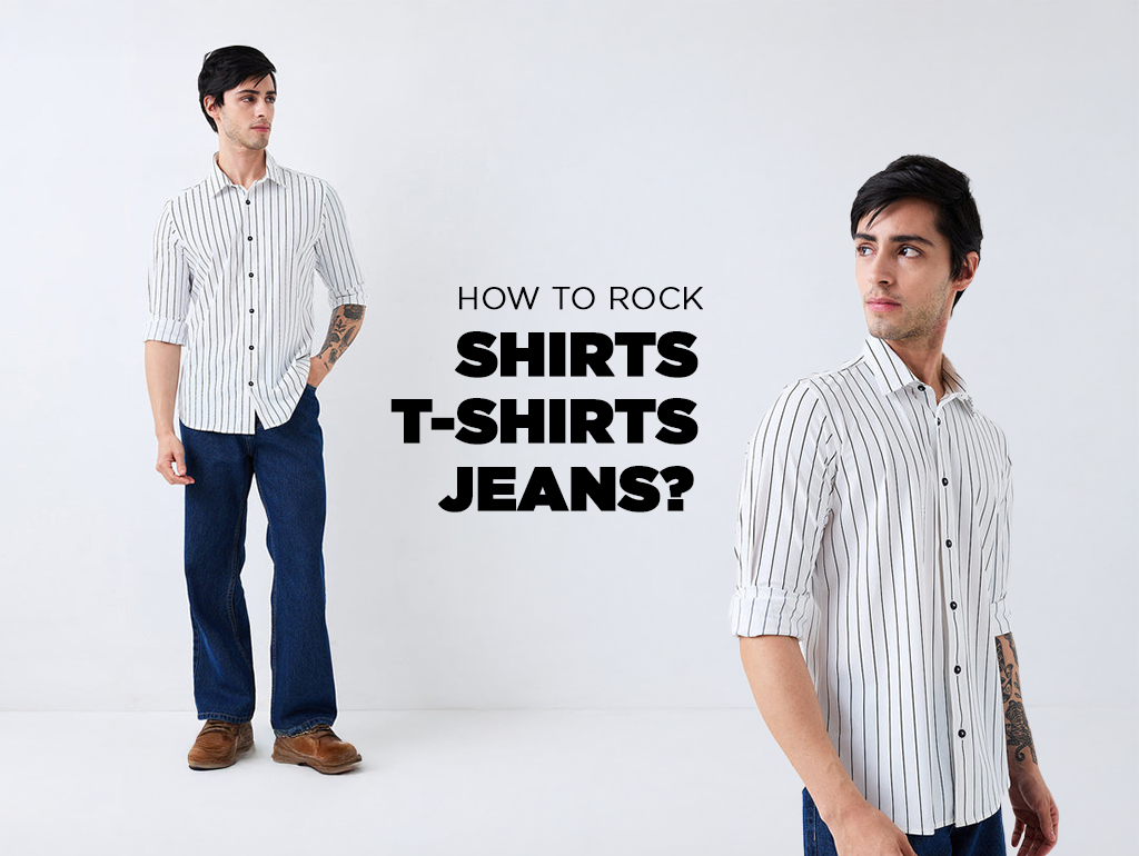 Men’s Street Style: How to Rock Shirts, T-shirts and Jeans