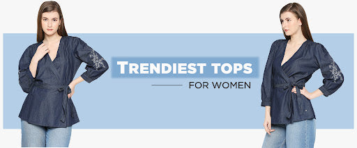 Trend Alert:  The Latest Styles and Colors in Women's Tops for the Season