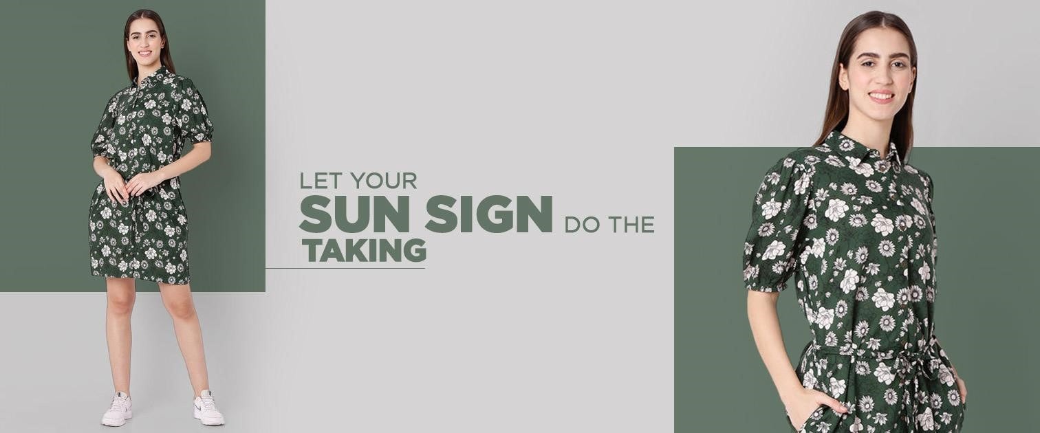 What Does Your Sun Sign Says about Spykar's Women's Dresses Style?