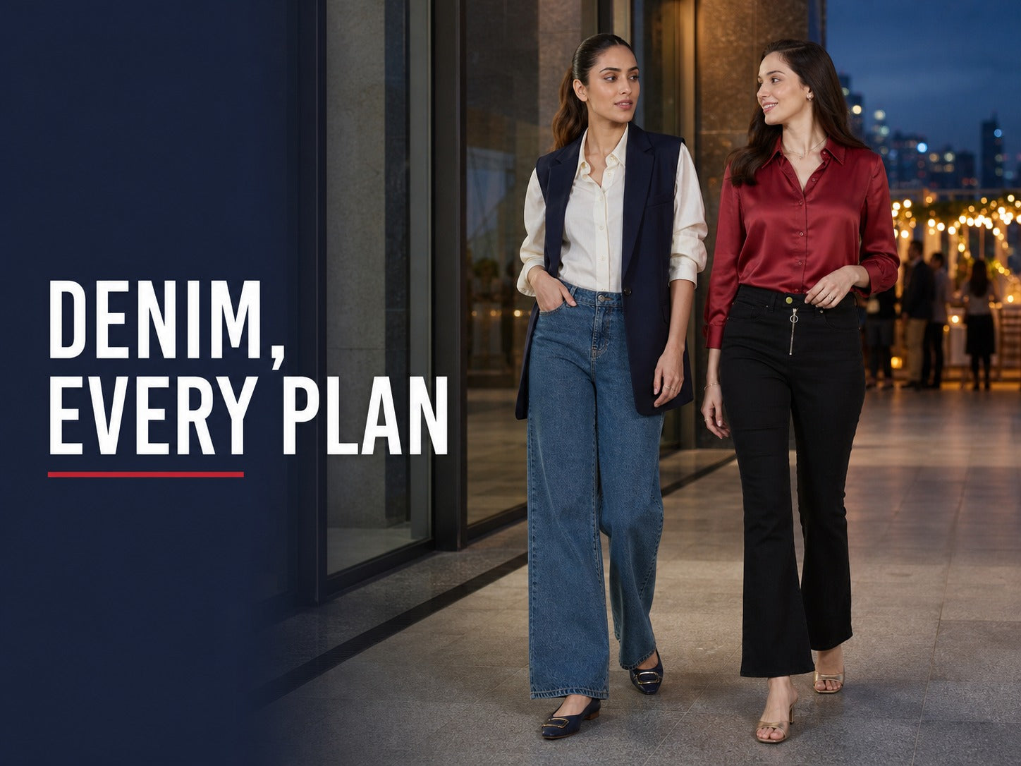 Women’s Jeans for Every Plan: Workdays, Weekends and Festive Evenings