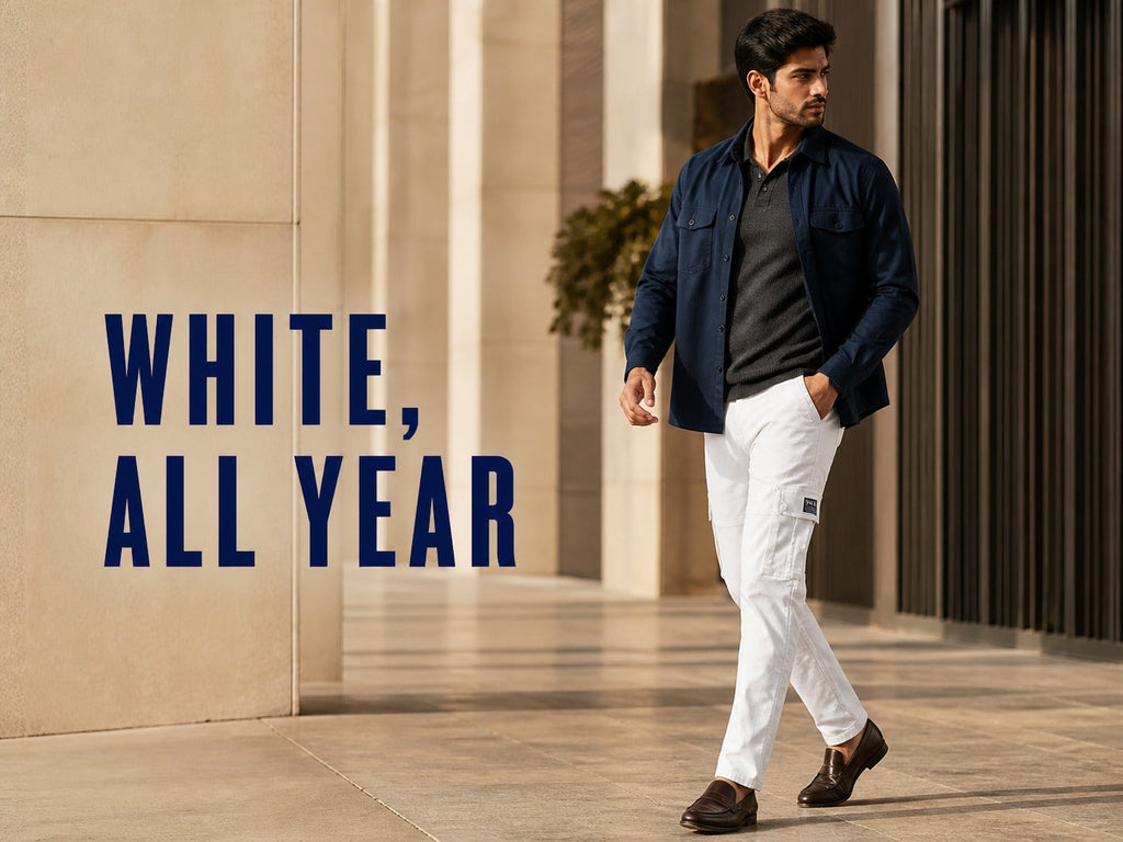 How to Style White Jeans for Men Beyond Summer