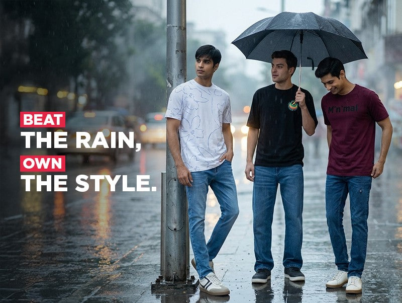 Monsoon Fashion Essentials for Men: Stylish Outfits for Rainy Days