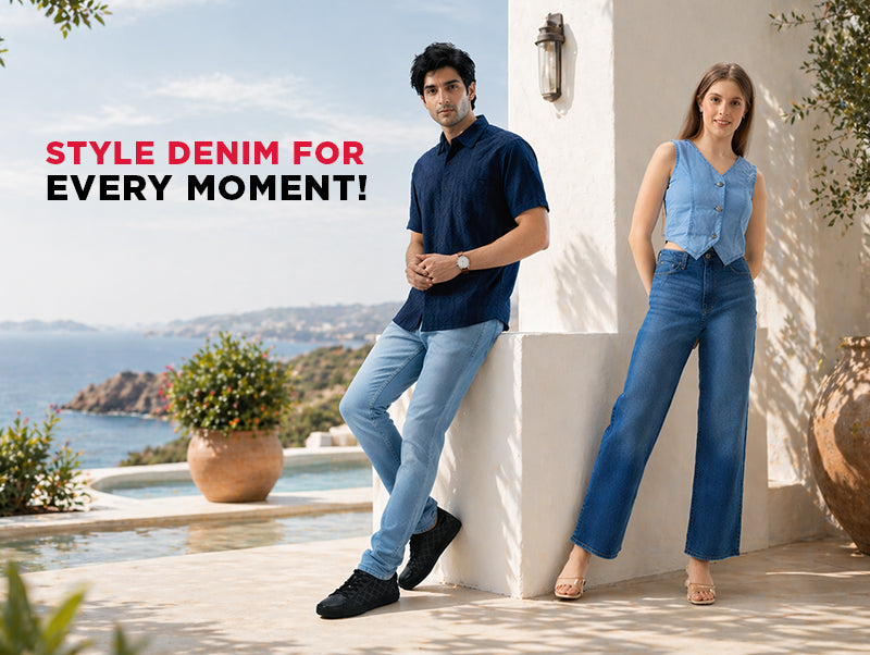 Stylish Denim Outfits with Casual & Smart Styling for Men & Women
