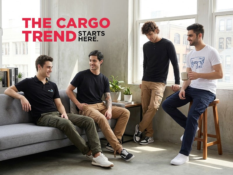 Cargo Pants for Casual and Streetwear in a Modern Urban Setting