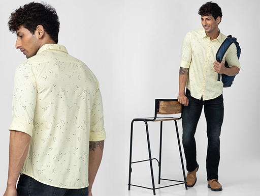 "Summer Style: Lightweight Cotton Shirts for Men