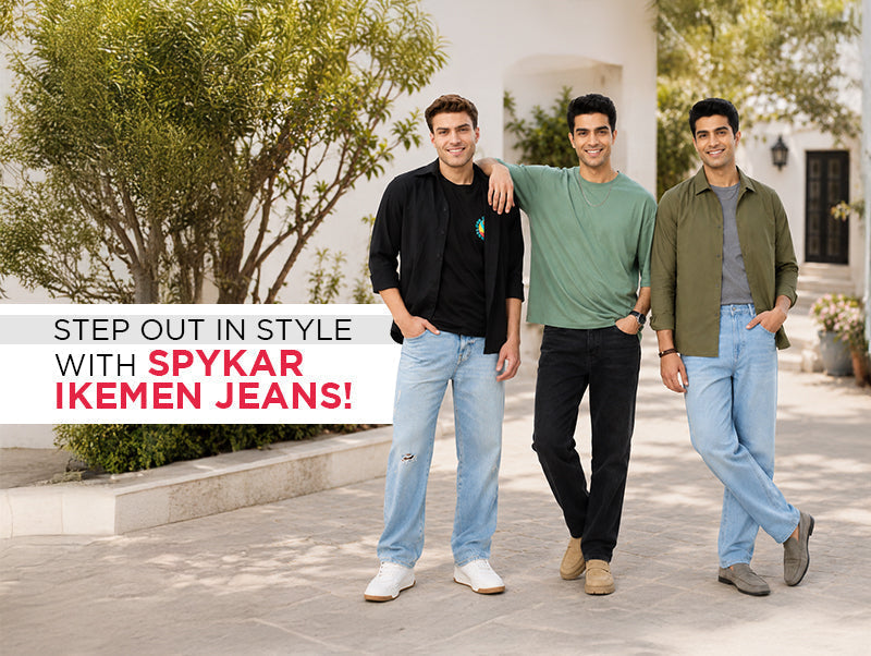 Men's Spykar Ikemen Jeans Collection of Relaxed Fit Denim