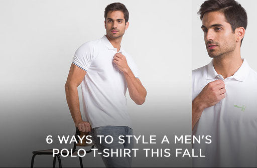 6 Ways To Style A Men's Polo T-Shirt This Fall