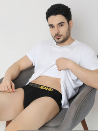 Underjeans Pack Of 2 Solid Regular Fit Briefs