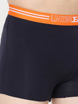 Underjeans by Spykar Men Premium Navy Trunk