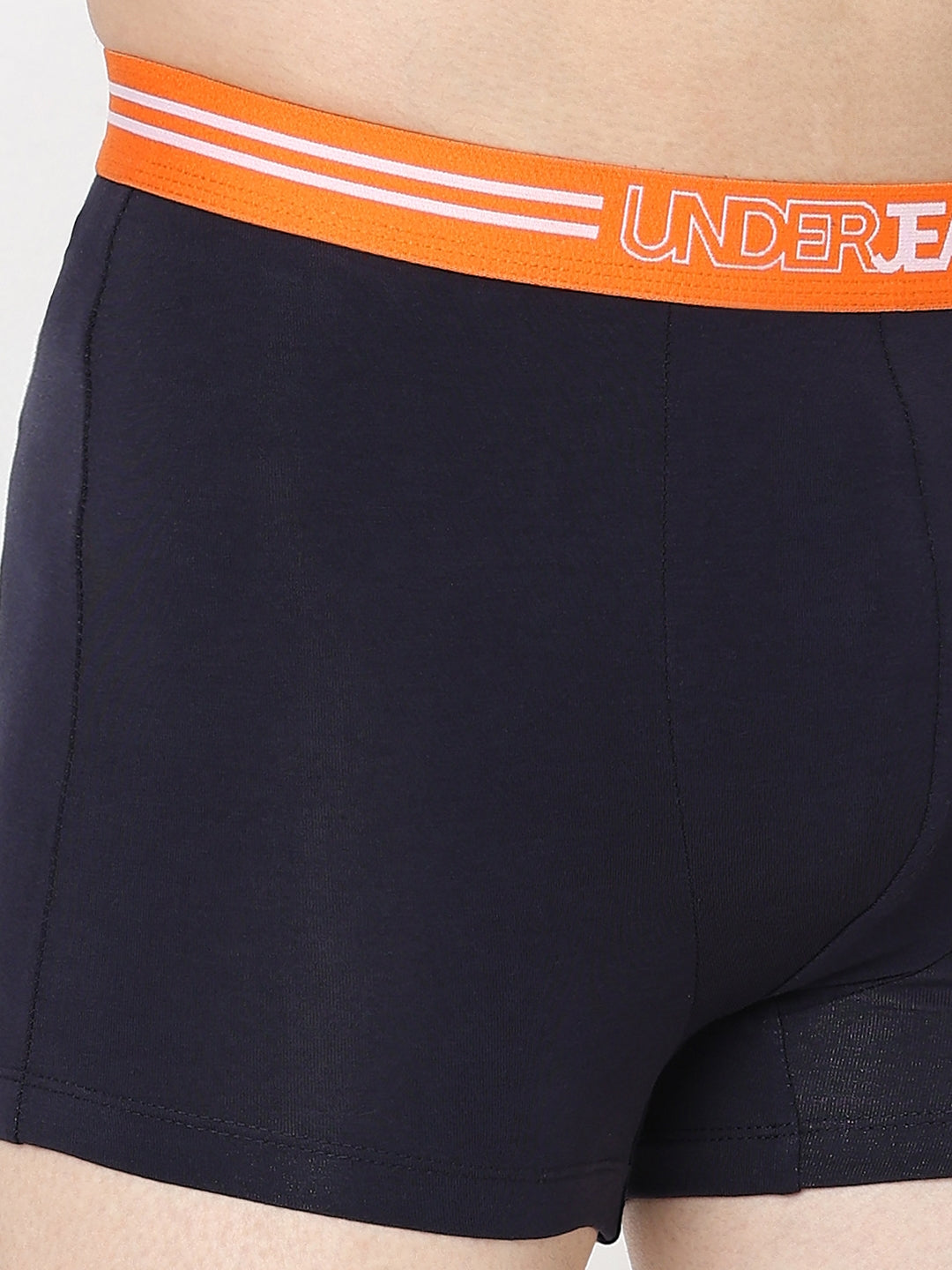 Underjeans by Spykar Men Premium Navy Trunk