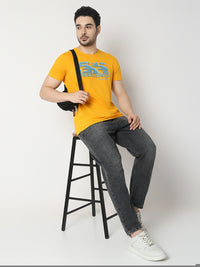 Underjeans T-Shirt Regular Fit Yellow