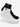 Pack Of 2 Black White Solid Mens Ankle Length Socks