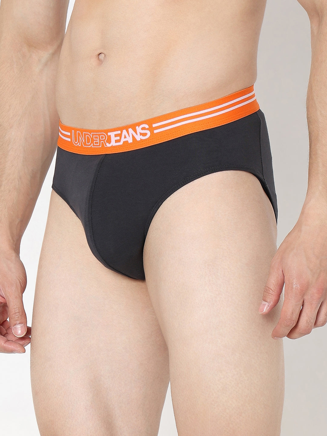 Underjeans by Spykar Men Premium Navy Brief