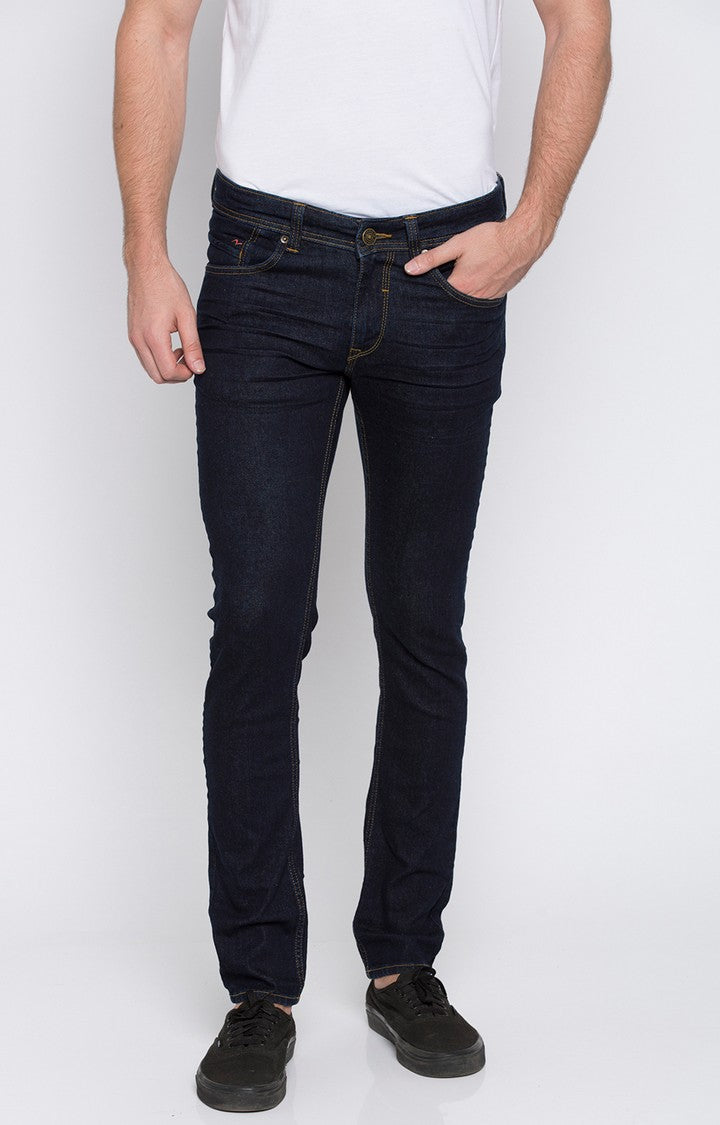 Spykar Men Cotton Low-Rise Skinny Jeans