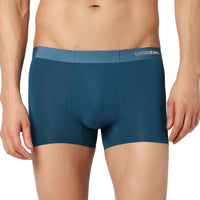 Underjeans Teal Blue Nylon Blend Trunk