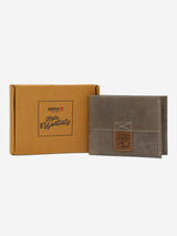 Men Olive Leather Wallet
