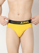 Underjeans Yellow & Black Brief