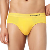 Underjeans Pack Of 2 Modal Blend Solid Mid-Rise Briefs