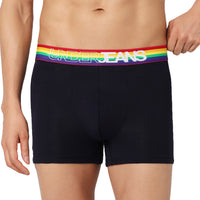 Underjeans Pack Of 2 Cotton Blend Solid Mid-Rise Trunks