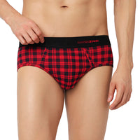 Underjeans Pack Of 3 Cotton Blend Mid-Rise Briefs