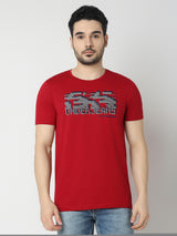 Underjeans T-Shirt Regular Fit Red