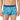 Underjeans Blue Nylon Blend Trunk