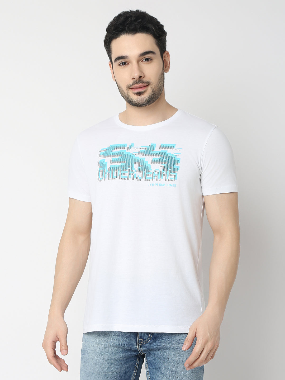 Underjeans T-Shirt Regular Fit White