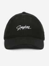 Men Black Solid Cap