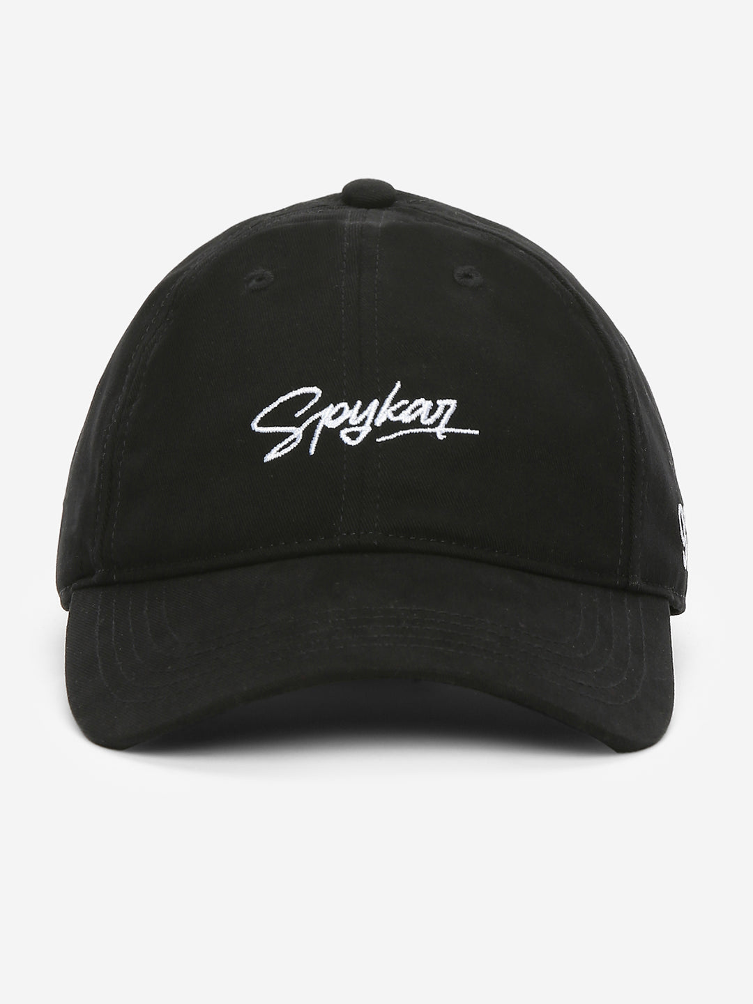 Men Black Solid Cap