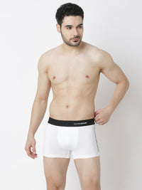 Underjeans White Regular Fit Trunk