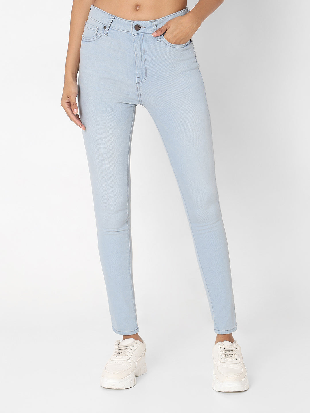 Spykar Women Skinny Fit High Rise Jeans