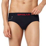 Underjeans Pack Of 2 Cotton Blend Solid Mid-Rise Briefs