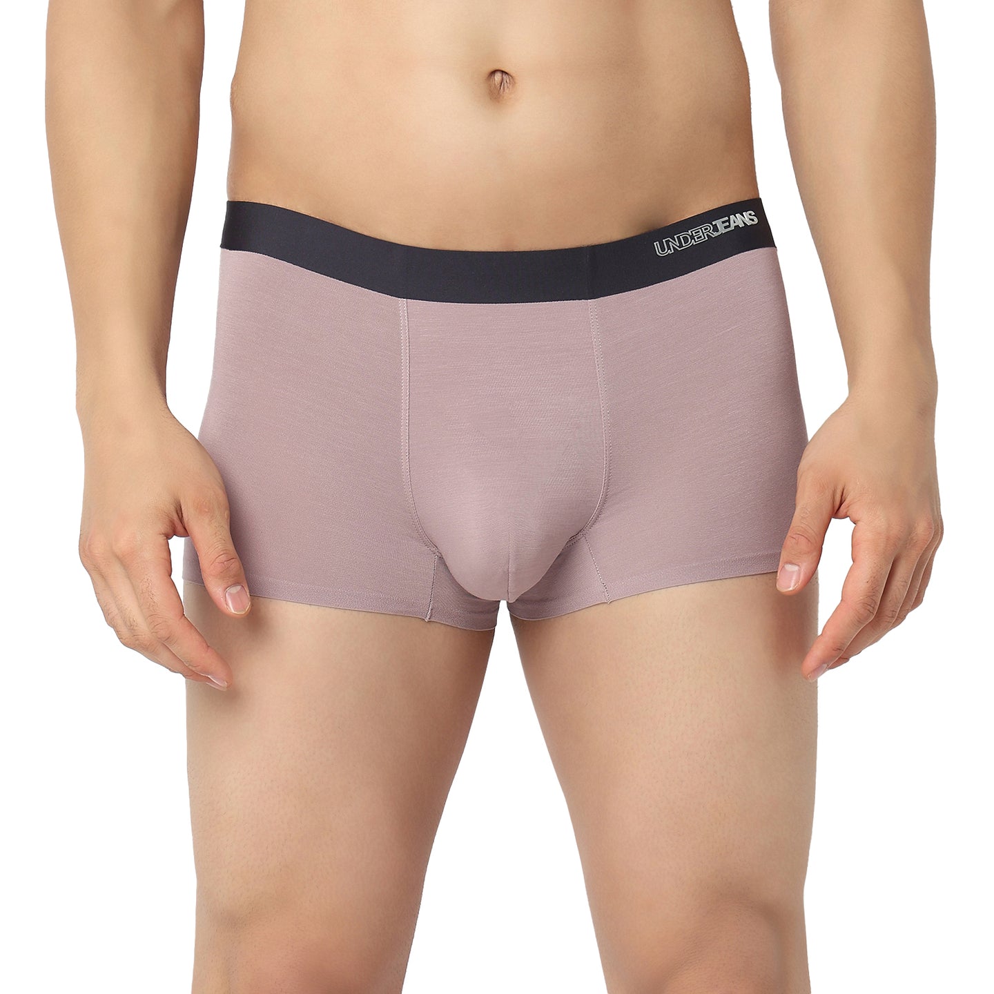 Underjeans Mauve Regular Fit Ultrasoft Trunk