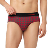 Underjeans Pack Of 3 Cotton Blend Mid-Rise Briefs