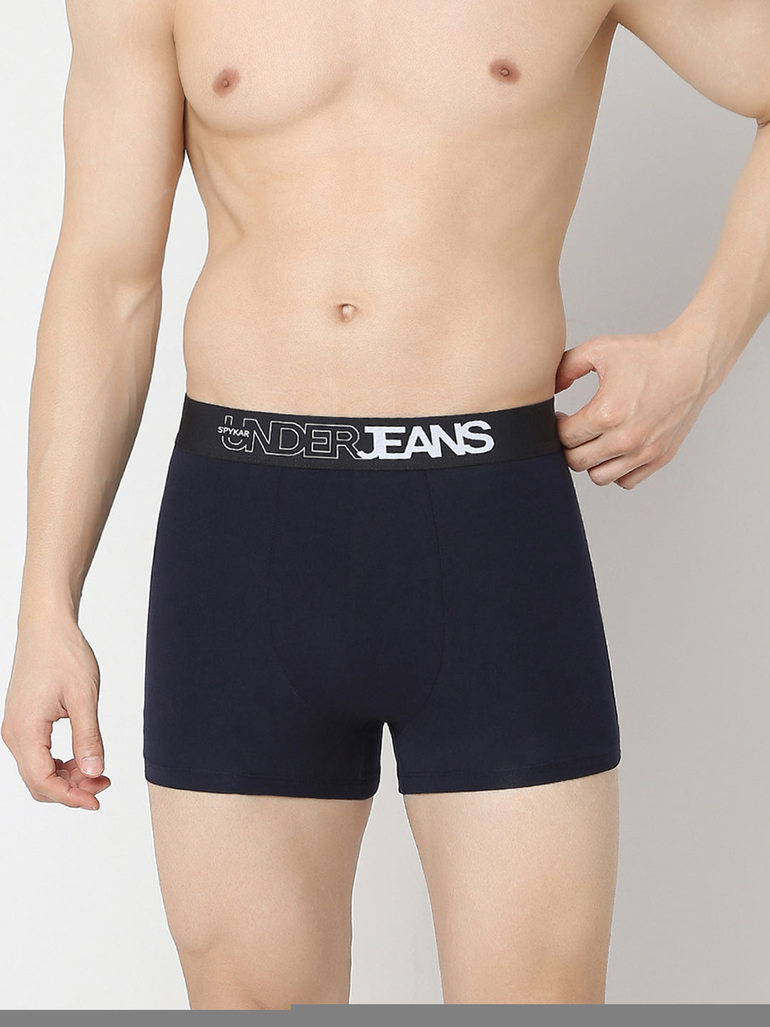 Underjeans Dark Grey & Navy Trunk