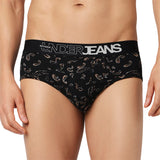 Underjeans Pack Of 3 Cotton Blend Solid Mid-Rise Briefs