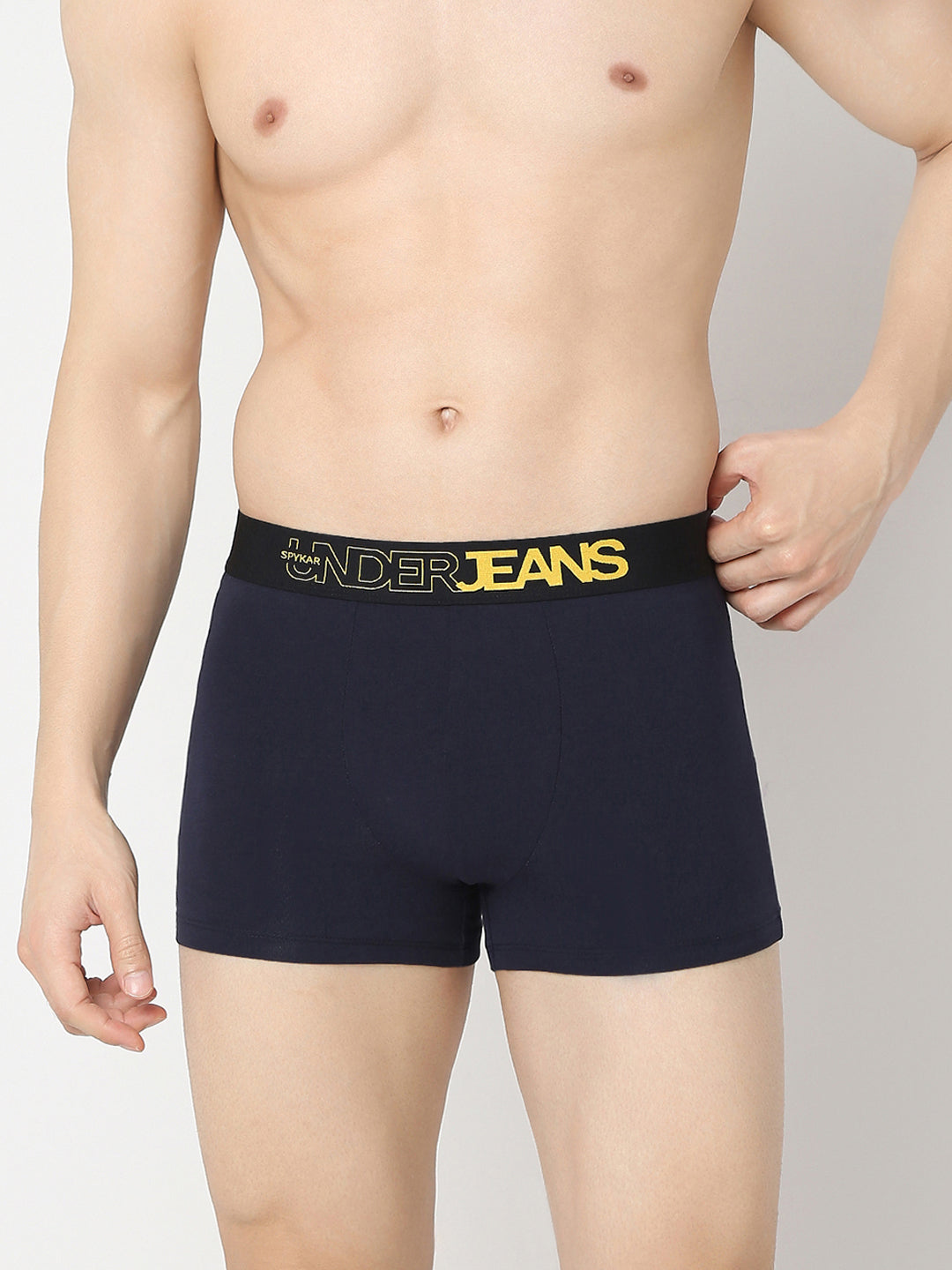 Underjeans Pack Of 2 Navy & Olive Trunk