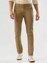 Men Trouser Slim Fit Clay Mid Rise