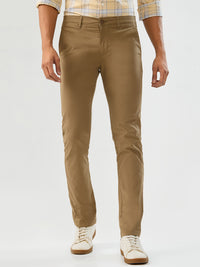 Men Trouser Slim Fit Clay Mid Rise