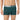 Underjeans Green Cotton Blend Trunk