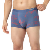 Underjeans Blue Regular Fit Ultrasoft Trunk