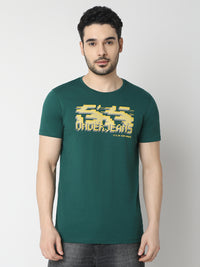 Underjeans T-Shirt Regular Fit Green